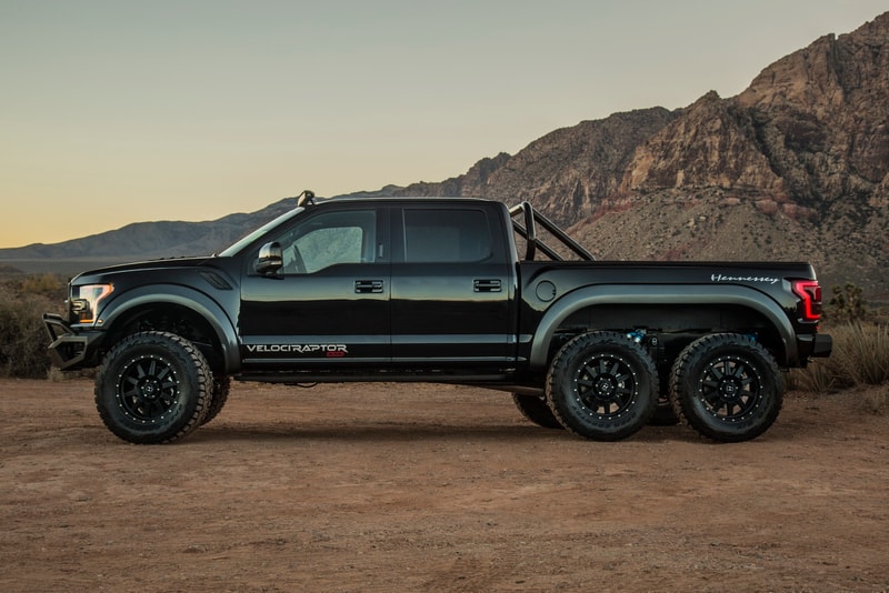 Hennessey VelociRaptor 6x6 truck high performance ford off-road v6 engine suspension 3 axels raptor car vehicle wheels f-150