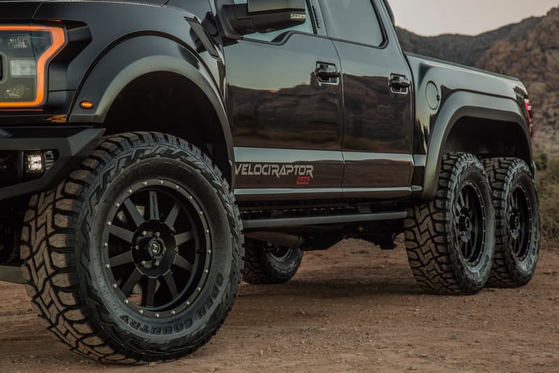 Hennessey VelociRaptor 6x6 truck high performance ford off-road v6 engine suspension 3 axels raptor car vehicle wheels f-150