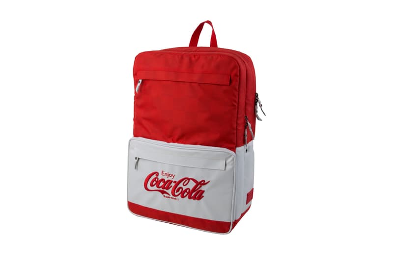HEX & Coca-Cola Launch Sneaker Bag Collection limited edition holiday gift guide backpack duffle overnight bag fanny pack sling waist bag bum bag