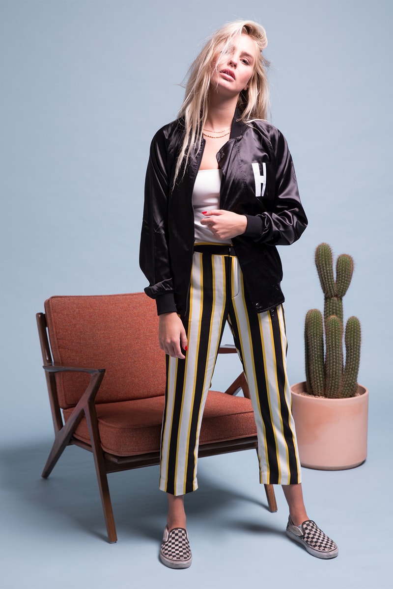 HOTEL 1171 2017 Holiday Collection Lookbook Limited Edition Satin Stadium Jackets French Terry Sweat suit pants hoodie logo branding California