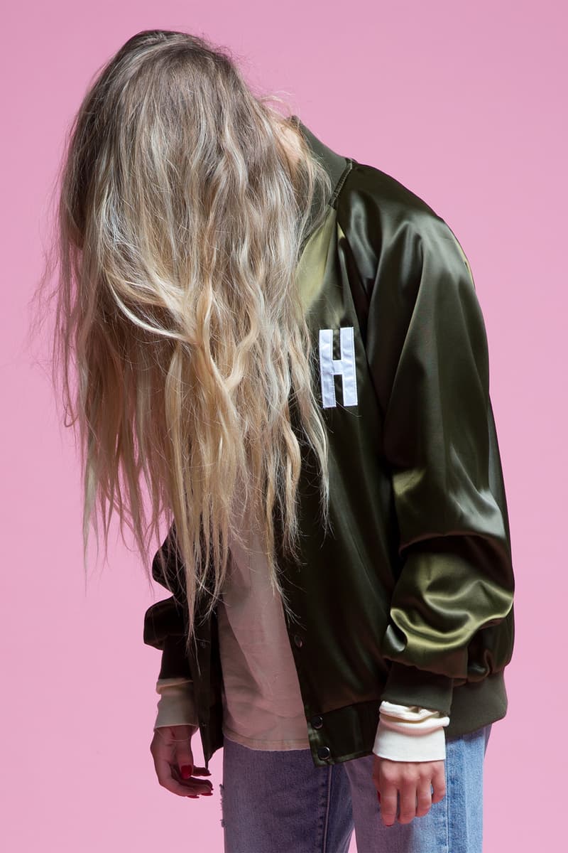 HOTEL 1171 2017 Holiday Collection Lookbook Limited Edition Satin Stadium Jackets French Terry Sweat suit pants hoodie logo branding California