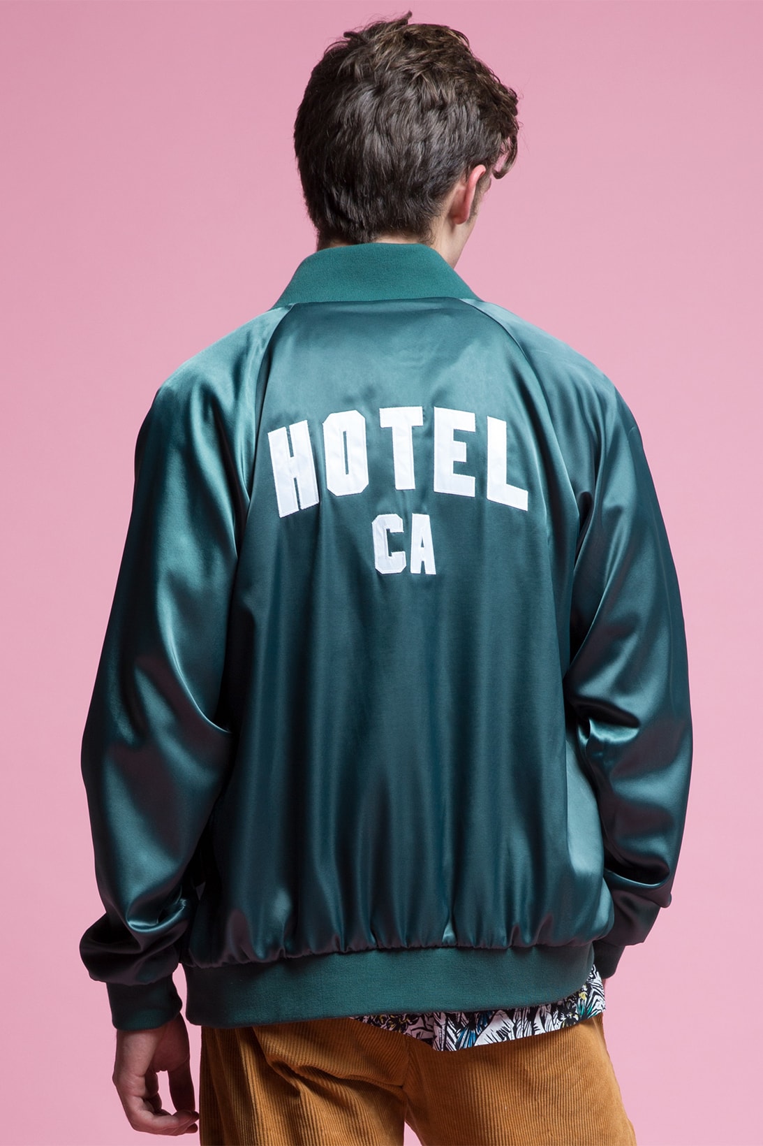 HOTEL 1171 2017 Holiday Collection Lookbook Limited Edition Satin Stadium Jackets French Terry Sweat suit pants hoodie logo branding California