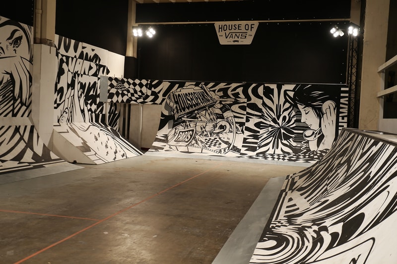 House of Vans Paris Exhibition Workshops Skateboard Ramps Michael Burnett