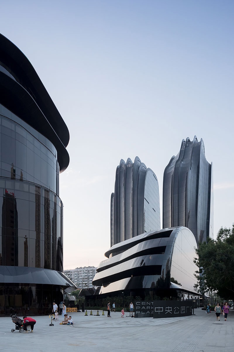 MAD Architects Chaoyang Park Plaza Iwan Baan Beijing Business District Building Structure architecture design