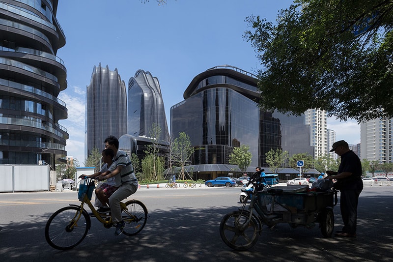 MAD Architects Chaoyang Park Plaza Iwan Baan Beijing Business District Building Structure architecture design