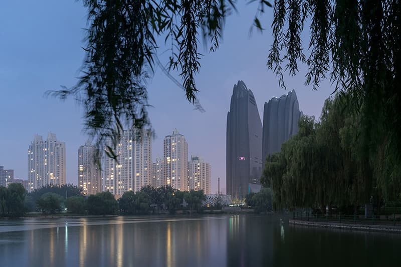 MAD Architects Chaoyang Park Plaza Iwan Baan Beijing Business District Building Structure architecture design