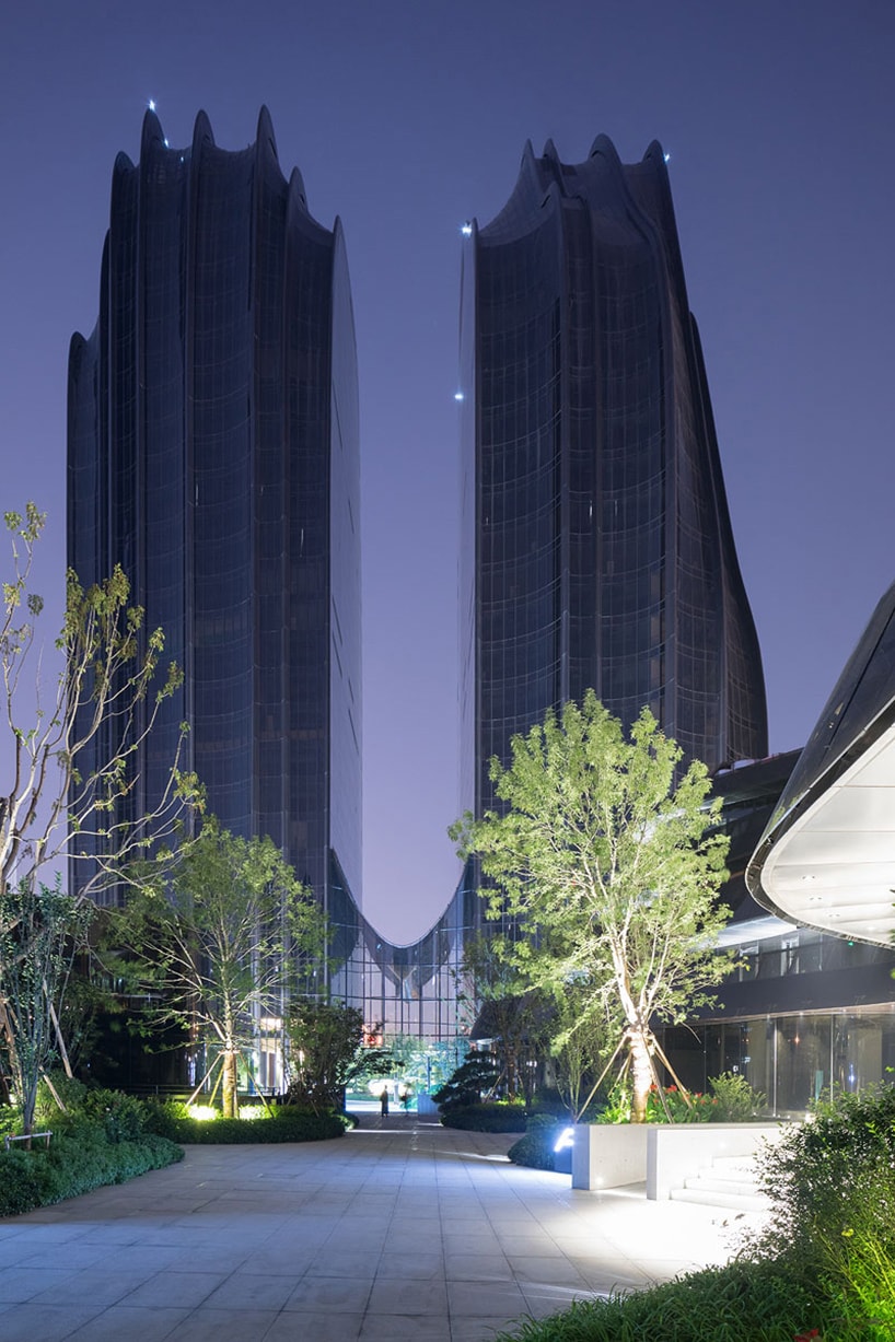 MAD Architects Chaoyang Park Plaza Iwan Baan Beijing Business District Building Structure architecture design