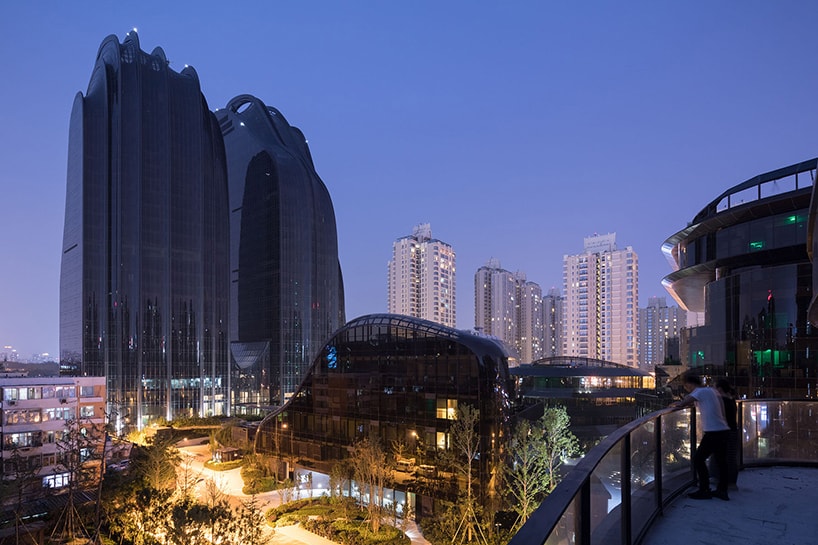 MAD Architects Chaoyang Park Plaza Iwan Baan Beijing Business District Building Structure architecture design