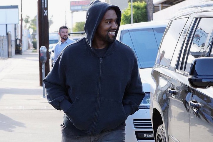 Kanye West Steps out in New adidas YEEZY Wave Runners
