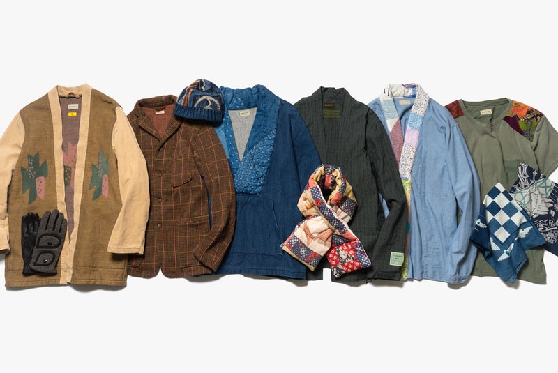 KAPITAL IDG x IDG Denim Fall Winter 2017 Collection Jackets Shirts Hats Pants Scarves Bags Gloves