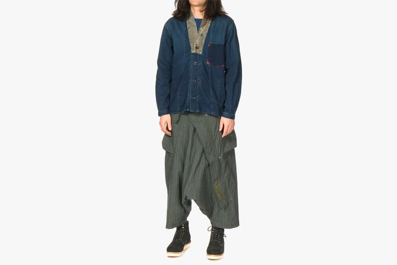 KAPITAL IDG x IDG Denim Fall Winter 2017 Collection Jackets Shirts Hats Pants Scarves Bags Gloves
