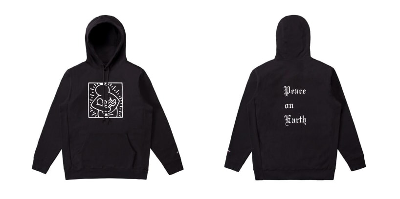 Keith Haring X Noah Peace On Earth Hoodie Hypebeast