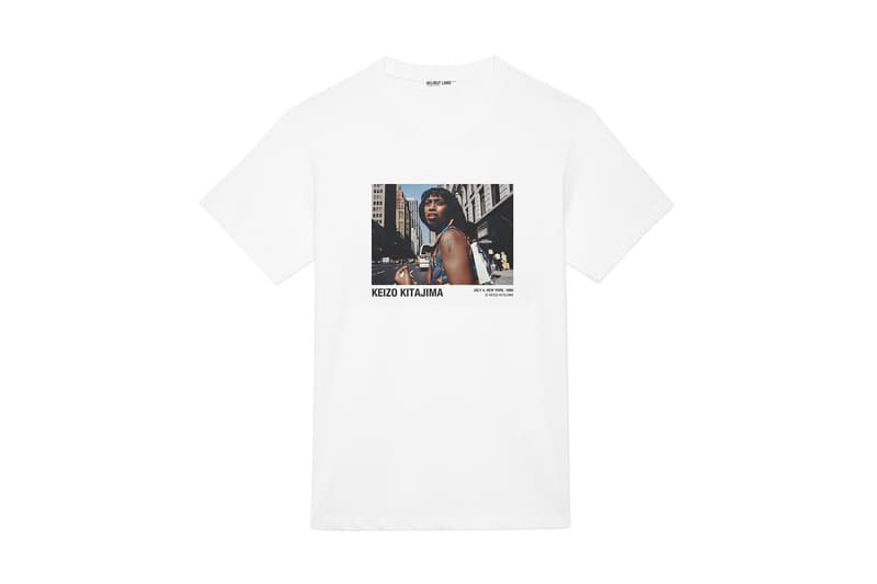 Keizo Kitajima Helmut Lang Artist Series 2017 December release date Info street photography new york t-shirt shirts poster pin