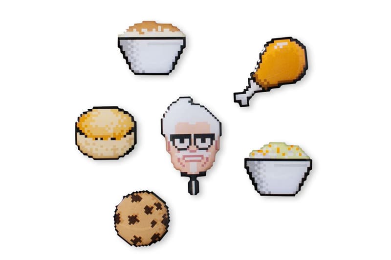 KFC Christmas Pillows Shirts Cap Pins Stickers Prints