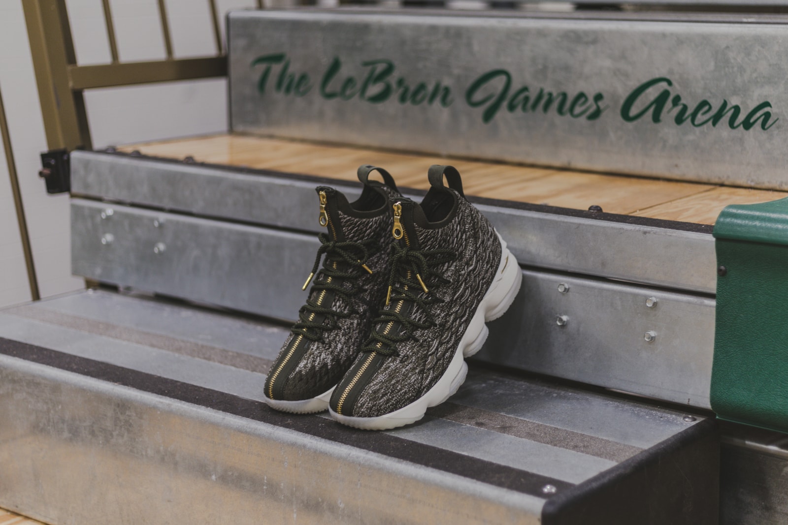 KITH Nike LeBron XV SVSM James Ronnie Fieg Saint Vincent Saint Marys Limited Edition Exclusive Screening Sneakers Shoes Footwear