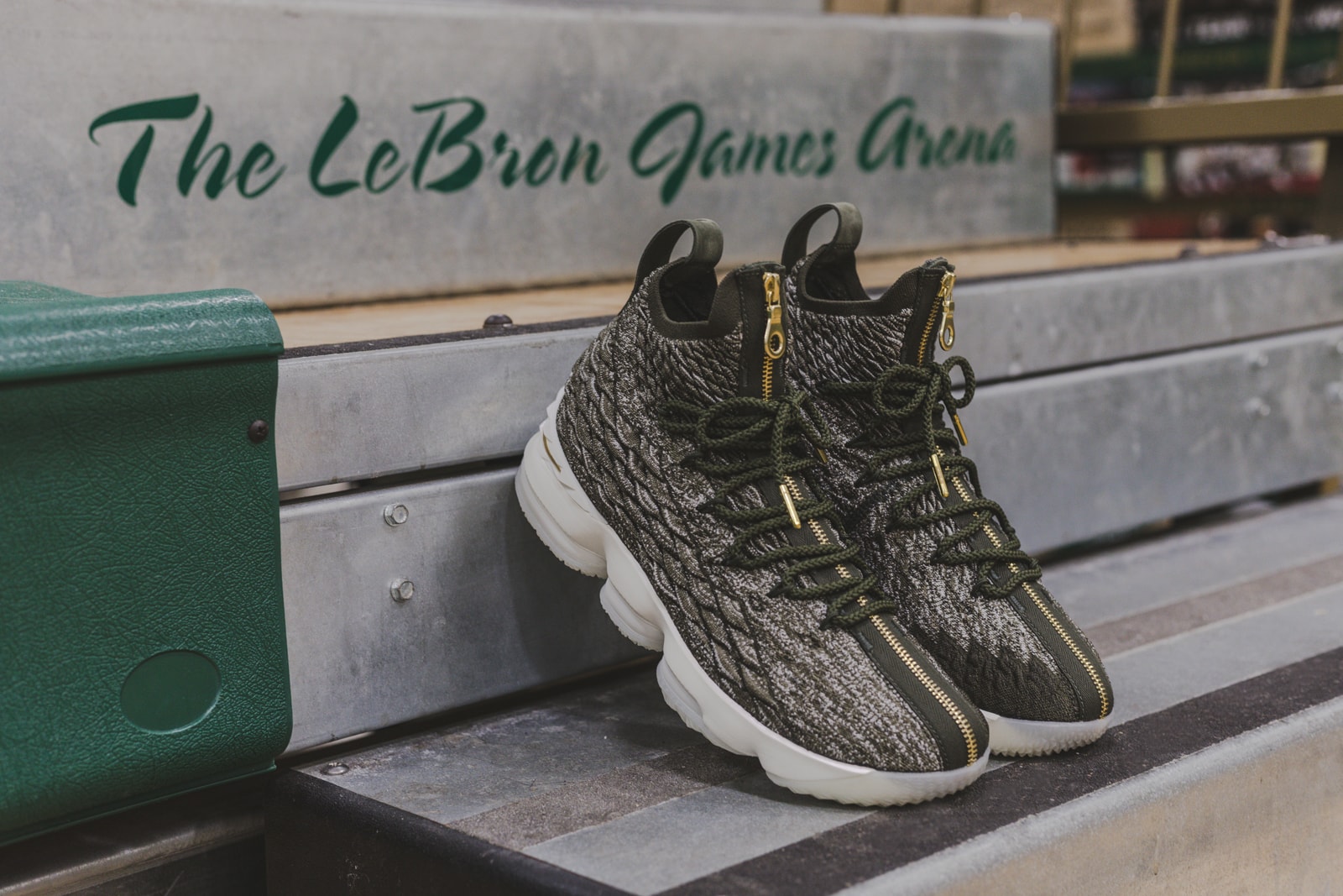 KITH Nike LeBron XV SVSM James Ronnie Fieg Saint Vincent Saint Marys Limited Edition Exclusive Screening Sneakers Shoes Footwear