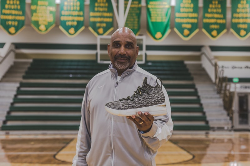KITH Nike LeBron XV SVSM James Ronnie Fieg Saint Vincent Saint Marys Limited Edition Exclusive Screening Sneakers Shoes Footwear
