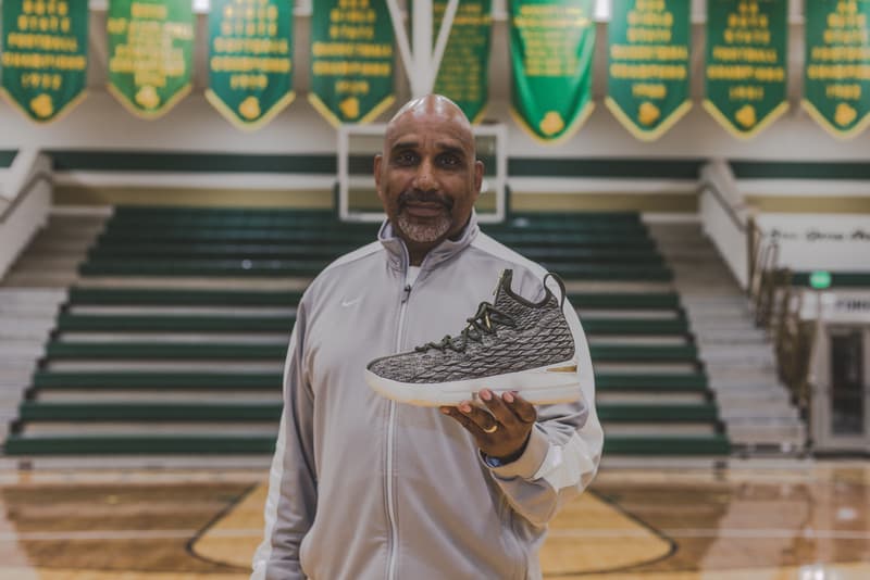 KITH Nike LeBron XV SVSM James Ronnie Fieg Saint Vincent Saint Marys Limited Edition Exclusive Screening Sneakers Shoes Footwear