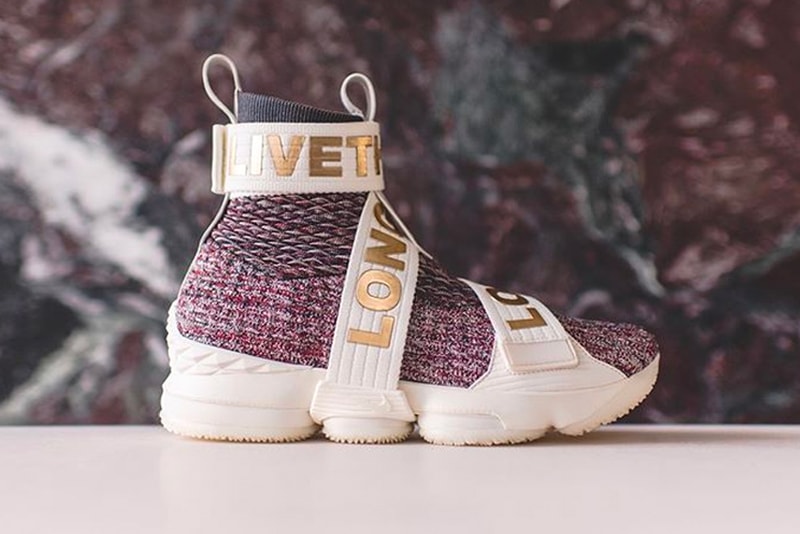 KITH Nike LeBron 15 Ronnie Fieg LeBron James Straps
