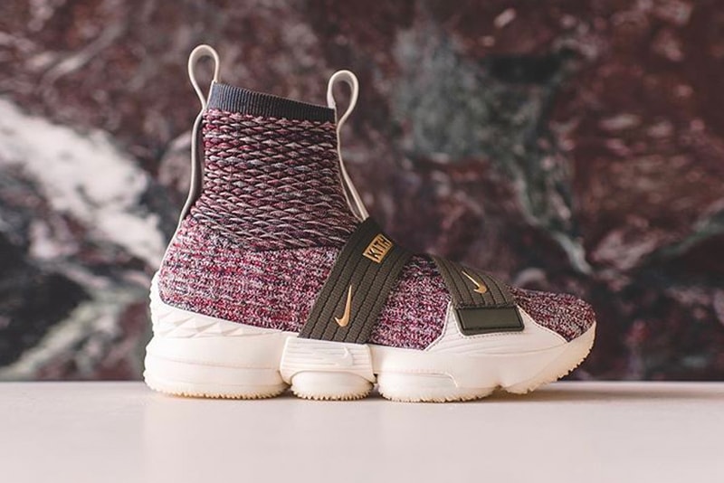 KITH Nike LeBron 15 Ronnie Fieg LeBron James Straps