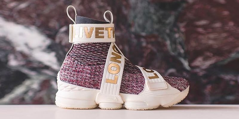 the kith x nike lebron 15