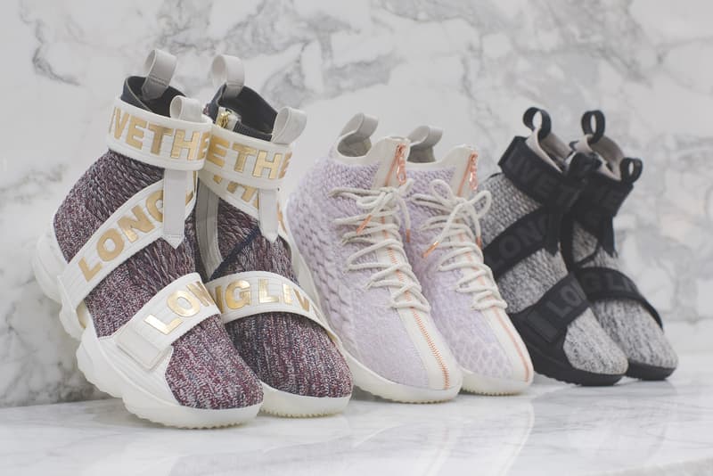 Kith Lebron Collab Shoes Lebron 15 Kith White New Arrivals