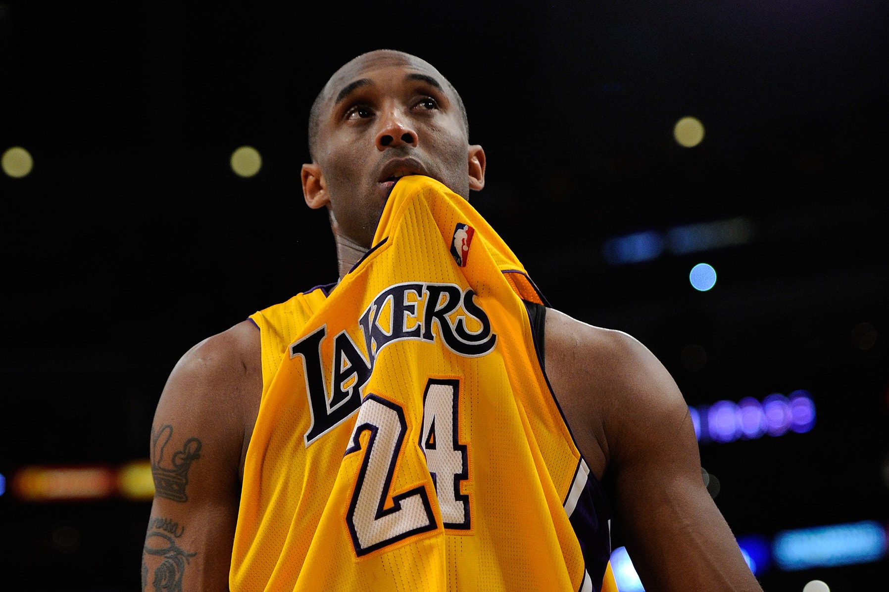 Kobe Bryant Los Angeles Lakers Nike City Edition Jersey Black Mamba