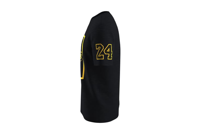 Kobe Bryant Nike Black Mamba Air Force 1 Low T Shirts Black Los Angeles Lakers LA 2017 December 18 Release Date Info Sneakers Shoes Footwear Jersey Retirement Retired 8 24