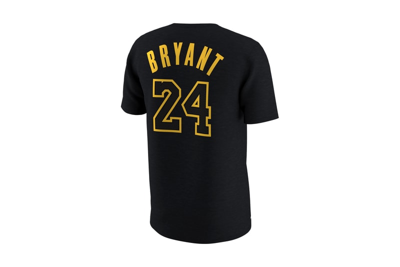 Kobe Bryant Nike Black Mamba Air Force 1 Low T Shirts Black Los Angeles Lakers LA 2017 December 18 Release Date Info Sneakers Shoes Footwear Jersey Retirement Retired 8 24