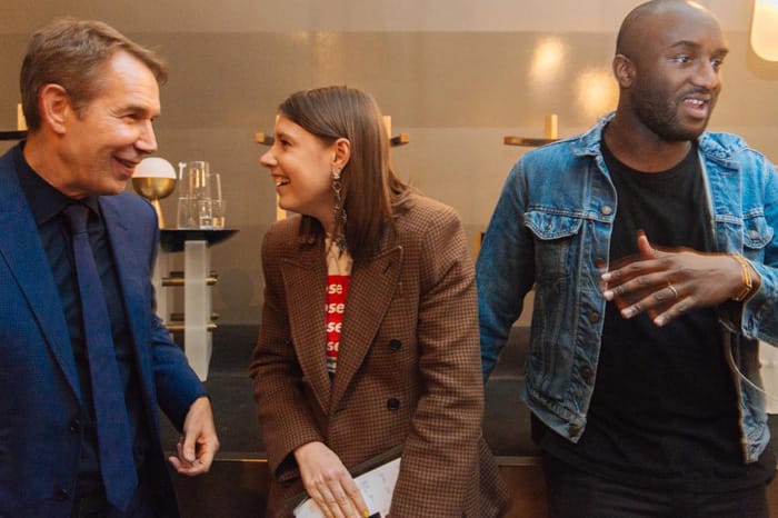 Virgil Abloh & Jeff Koons Participate in Live "Art Talks" Discussion
