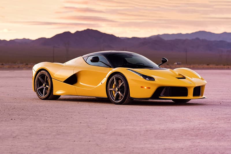 Yellow LaFerrariSale 3 6 Million USD Dollars Auction