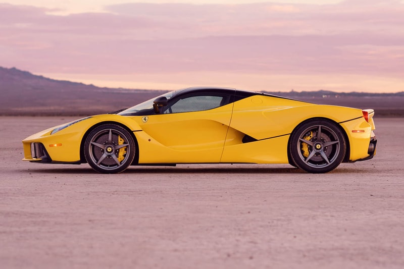 Yellow LaFerrariSale 3 6 Million USD Dollars Auction