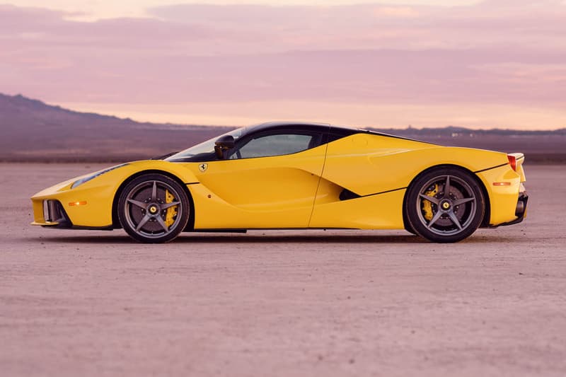 Yellow LaFerrariSale 3 6 Million USD Dollars Auction