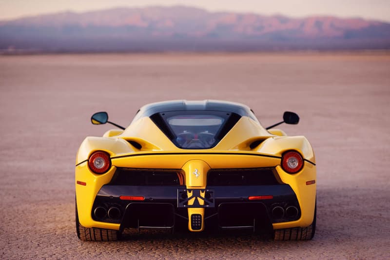 Yellow LaFerrariSale 3 6 Million USD Dollars Auction