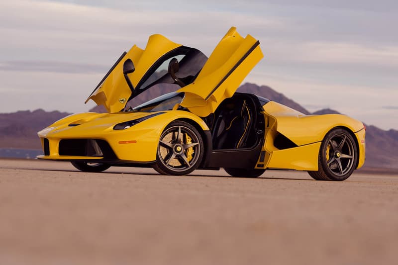 Yellow LaFerrariSale 3 6 Million USD Dollars Auction