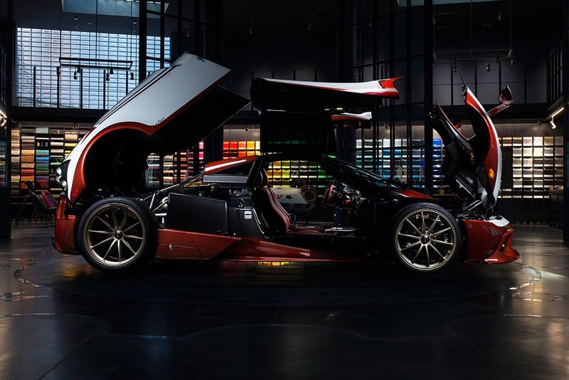 Lapo Elkann Pagani Huayra Lampo Collaboration Lightning One Off Bespoke Custom Fiat