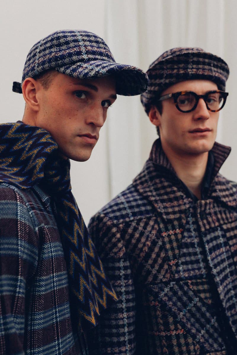 Larose Missoni 2017 Fall Winter Hats Headwear Accessories