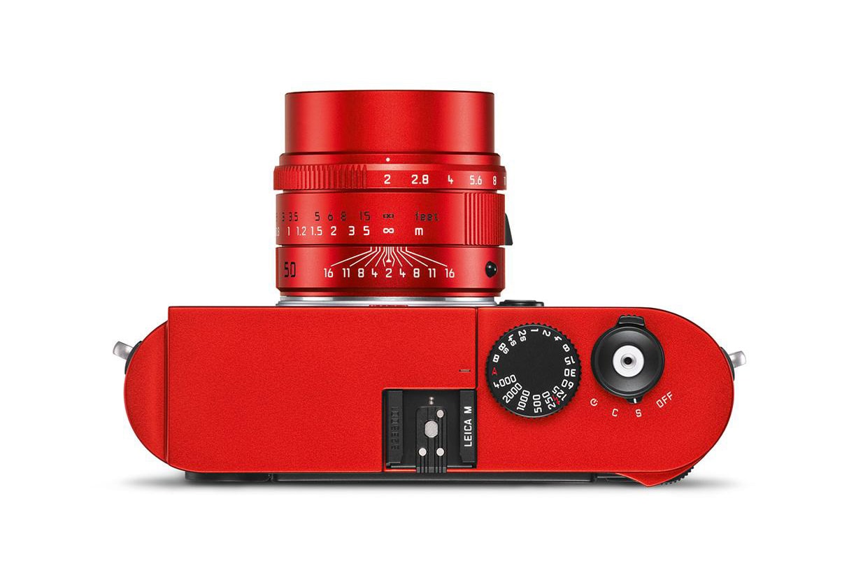 Leica Red Anodized M Typ 262 Limited Edition camera body rangefinder lens german unveils 100 APO-Summicron-M 50 mm f/2 ASPH lens