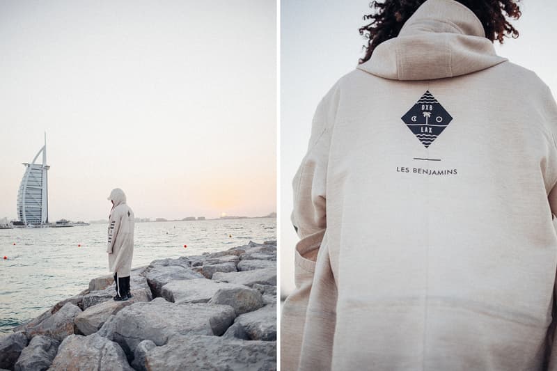 Les Benjamins x Bloomingdale's Capsule Collection Dubai Los Angeles Sole DXB Collaboration