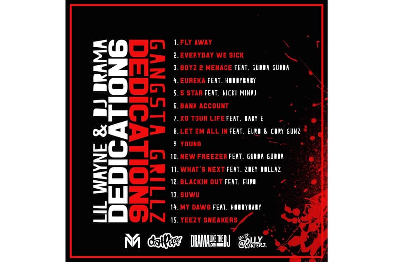 Lil Wayne 'Dedication 6' Mixtape Stream