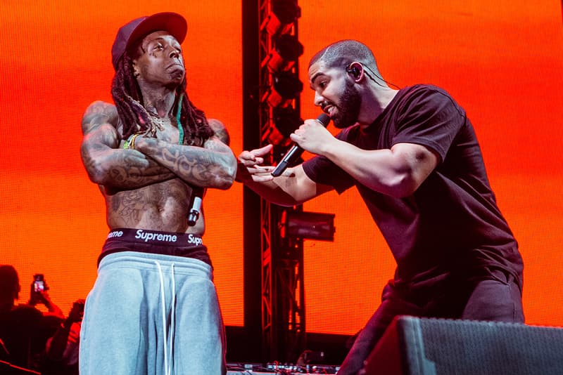 Lil Wayne Drake Art Basel Miami Performance