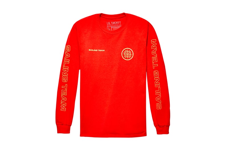 Lil Yachty PacSun Sailing Team Capsule collection hoodies long sleeve t shirts tees dad hats