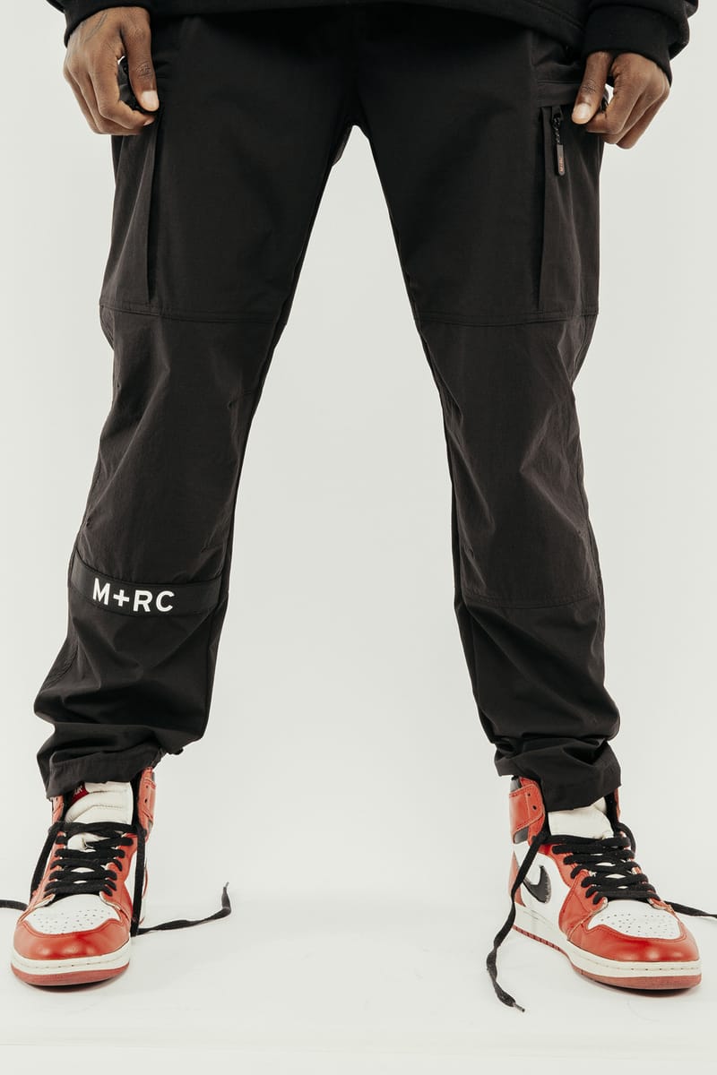 多数販売m+rc noir track pant 黒 Mサイズ ワークパンツ/カーゴパンツ
