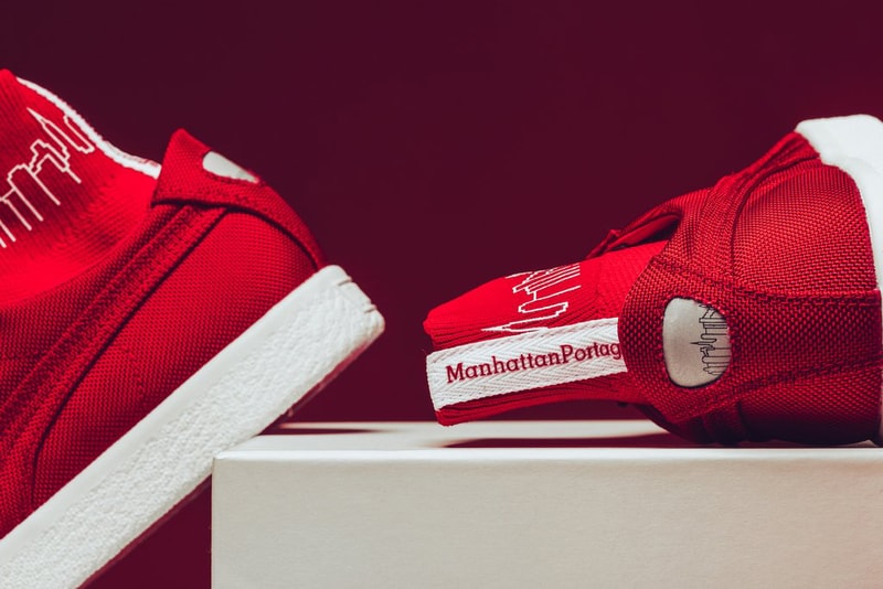 Manhattan Portage PUMA Clyde Sock Zip 2017 December 16 Release Date Info Sneakers Shoes Footwear Camo Red Bags