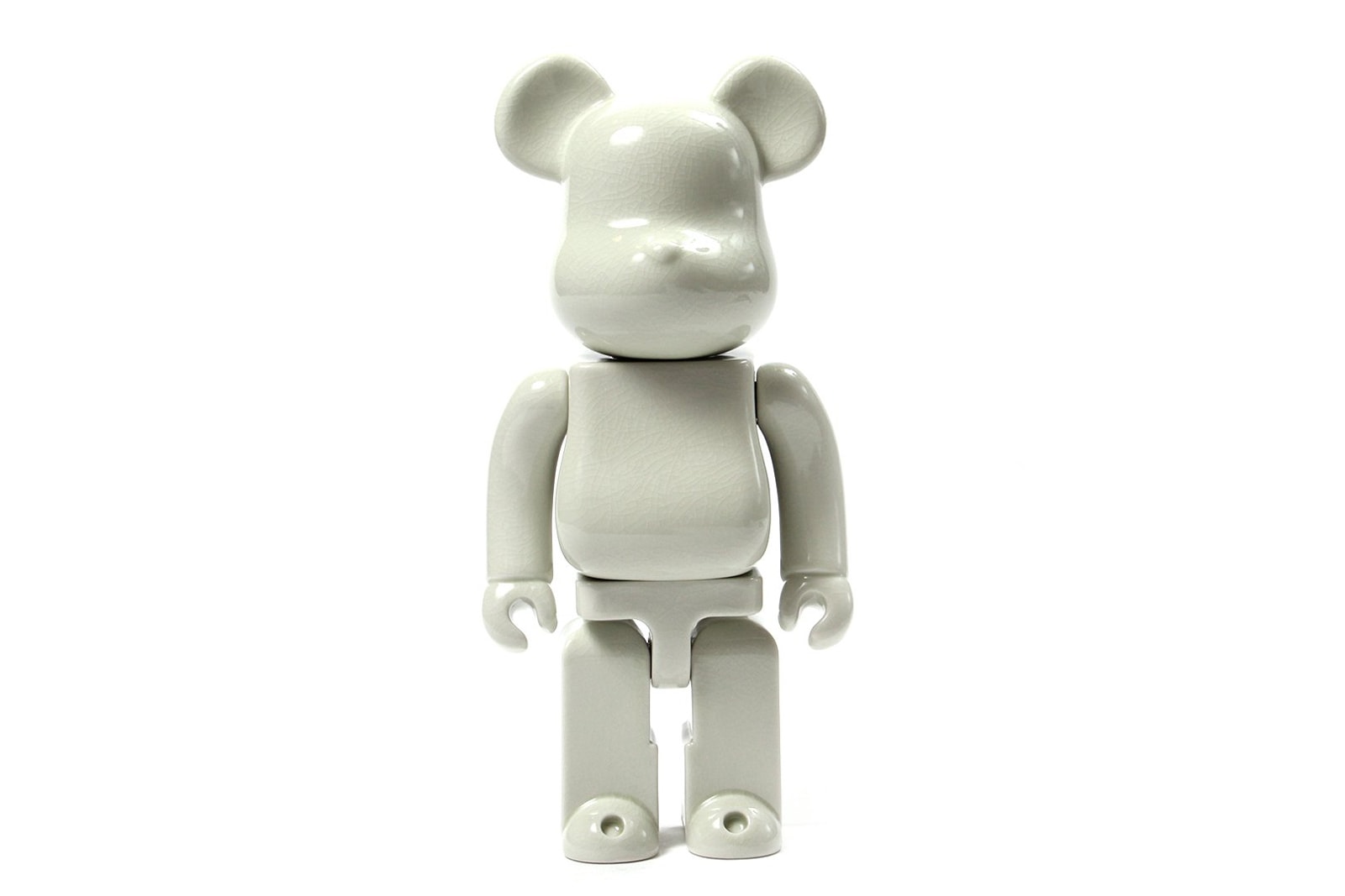 Medicom Toy Kutani Awata Yu BE@ARBRICK Off-White Figure Japan Toys Gifts Ware Porcelain