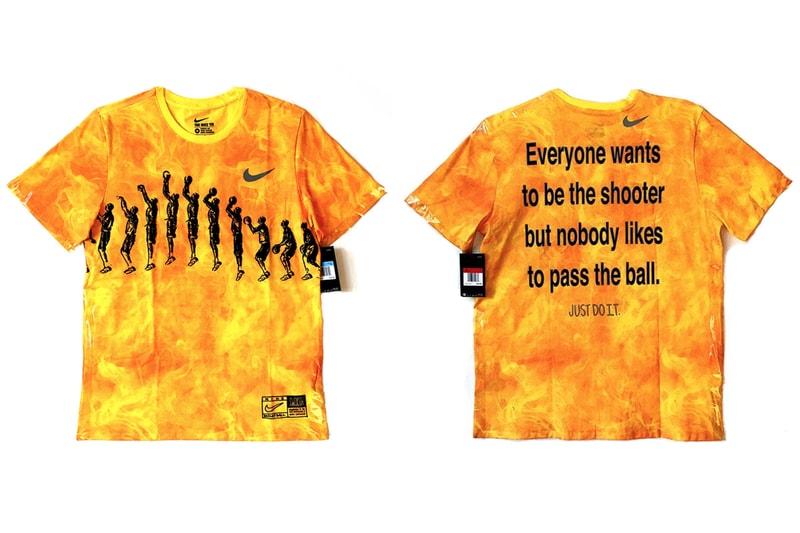 Mike Cherman Nike Ray Allen T Shirt Art Basel Miami Orange 2017 December Release Date Info Chinatown Market