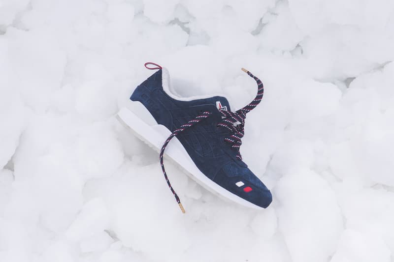 KITH x Moncler ASICS GEL Lyte III Red, Beige, Blue