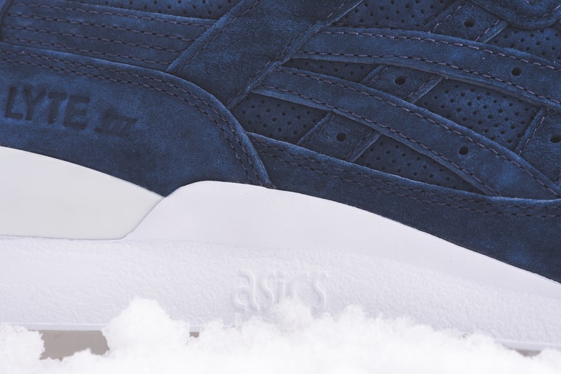 KITH x Moncler ASICS GEL Lyte III Red, Beige, Blue