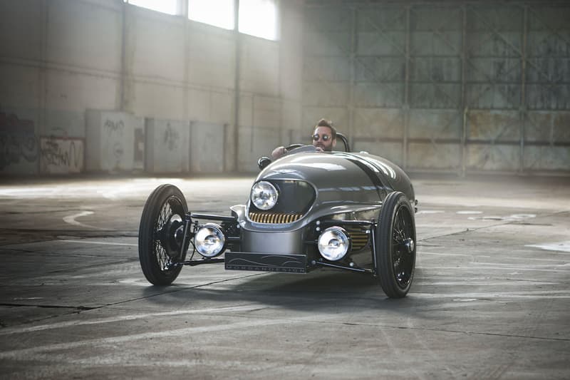 Morgan EV3 electric car production 2018 Morgan motor company