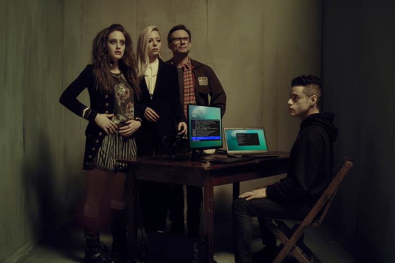 Mr Robot Renewed Season 4 USA 2017 December 13 Season 3 Finale Computer computers hacking hackers Rami Malek Christian Slater television